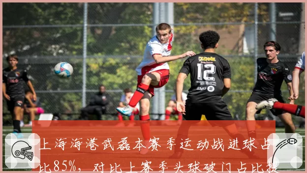 上海海港武磊本赛季运动战进球占比85%，对比上赛季头球破门占比提升20%